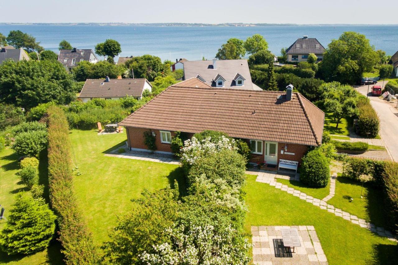 Seeblick II - Gemuetliche 60Qm - Ganzes Haus - 50M Zum Naturstrand - Mit Terrasse Und Grossem Garten 格吕克斯堡 外观 照片