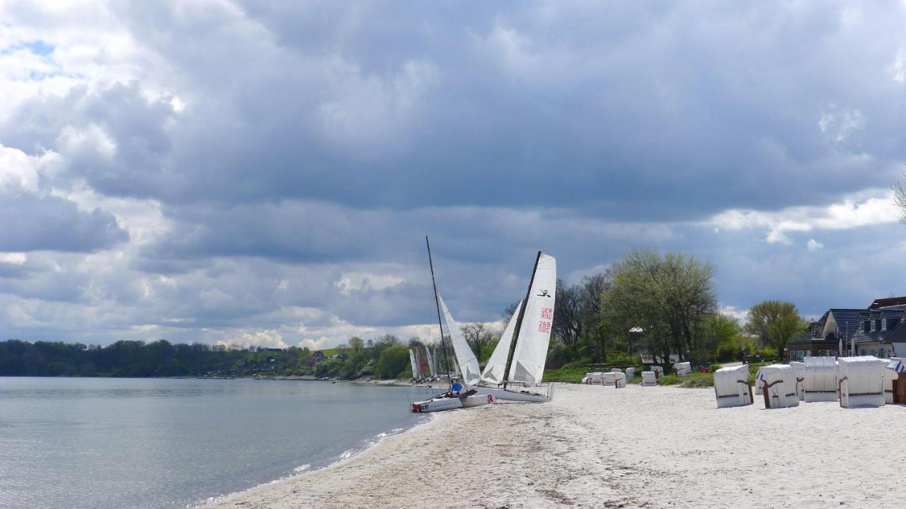 Seeblick II - Gemuetliche 60Qm - Ganzes Haus - 50M Zum Naturstrand - Mit Terrasse Und Grossem Garten 格吕克斯堡 外观 照片
